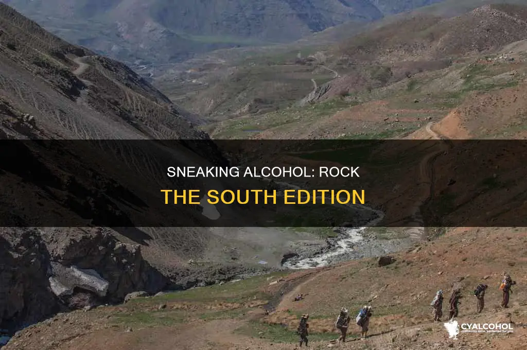 how to sneak alcohol into rock the south