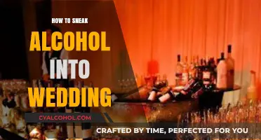 Creative Ways to Discreetly Bring Alcohol to Your Wedding Celebration
