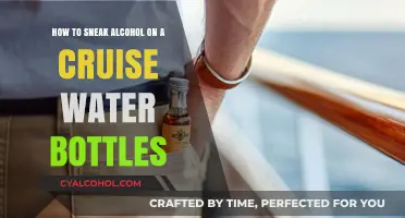 Sneaking Alcohol on a Cruise: Water Bottle Tricks