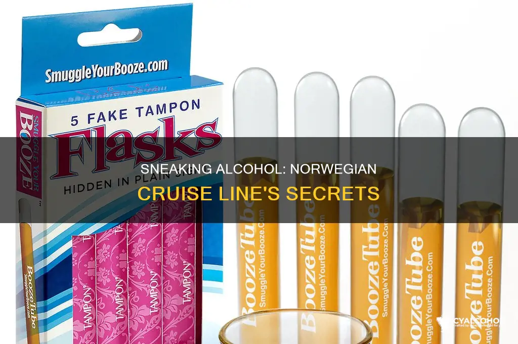 how to sneak alcohol on a norwgeian cruise