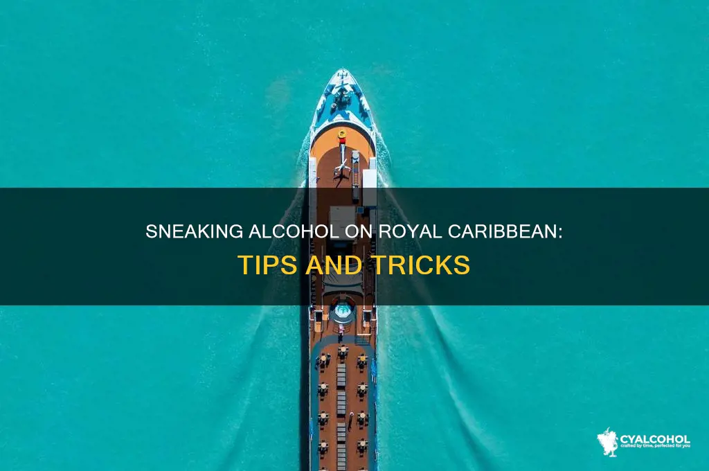 how to sneak alcohol on royal caribbean cruise