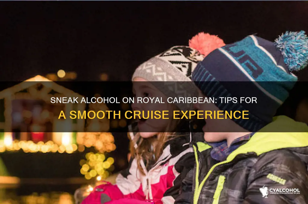 how to sneak alcohol royal caribbean