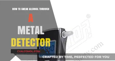 Sneaking Alcohol: Metal Detectors and Creative Solutions