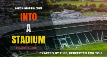Smuggling Booze: Stadium Edition