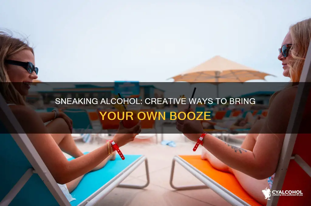 how to sneak your own alcohol into hotel