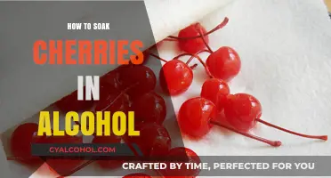 Infuse Cherries with Alcohol: A Simple Soaking Guide