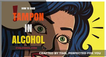 Soaking Tampons in Alcohol: Risks, Myths, and Safe Alternatives Explained