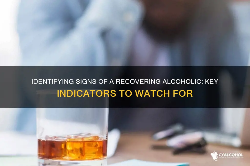 how to spot an ex alcoholic