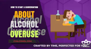 Starting a dialogue about alcohol overuse