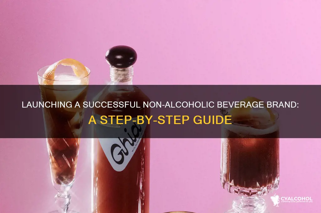 how to start a non alcoholic beverage company