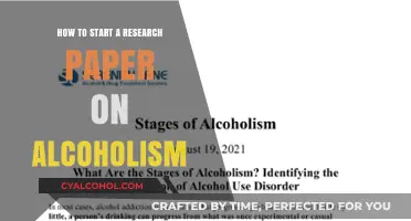 Alcoholism Research: Where to Begin and How to Focus