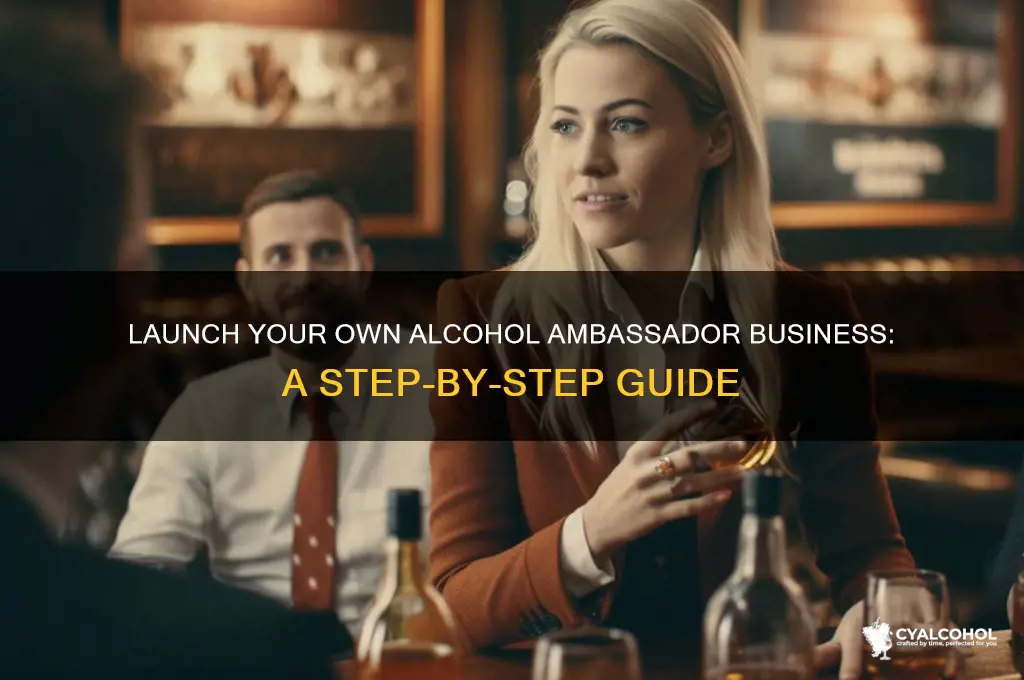 how to start alcohol ambassador company