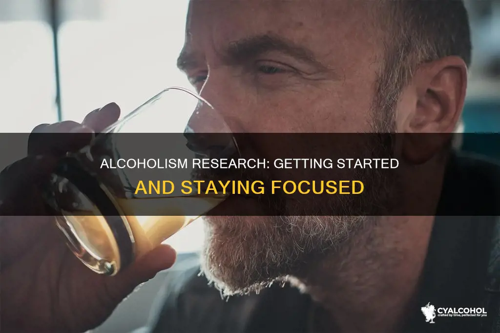 how to start with a research paper on alcoholism