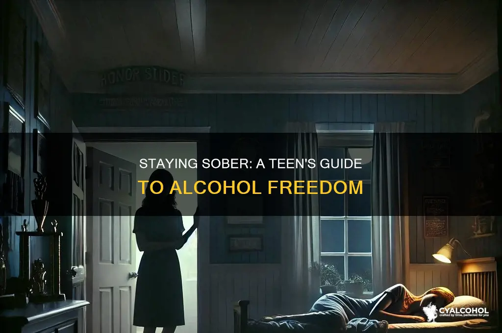 how to stay alcohol free as a teenager