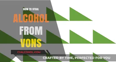 Sneaky Strategies to Unnoticeably Take Alcohol from Vons Store