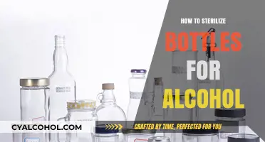 Sterilizing Bottles for Alcohol: A Step-by-Step Guide to Perfect Sanitation
