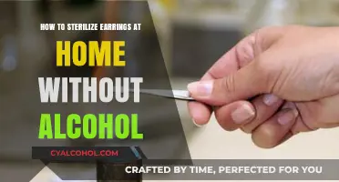 Effective Earring Sterilization: Alcohol-Free Home Methods