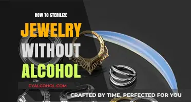 Sterilize Jewelry Safely: Alcohol-Free Cleaning Methods for Sparkling Accessories