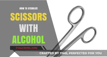 Sterilizing Scissors with Alcohol: A Quick and Effective Guide
