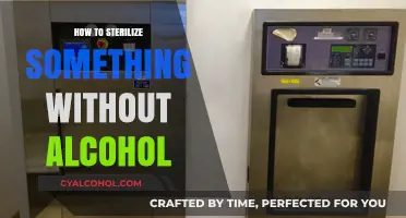 Effective Sterilization Methods: Alternatives to Alcohol for Disinfecting Items