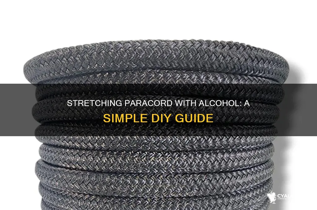 how to stretch paracleanse with alcohol