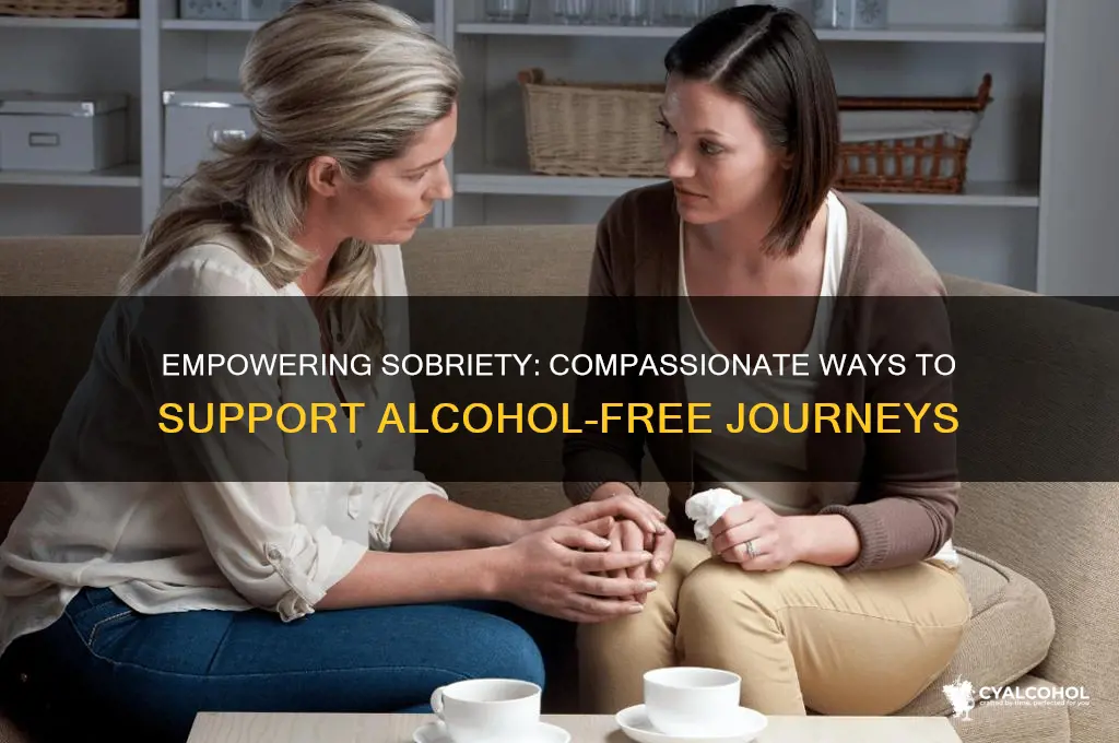 how to support someone quitting alcohol