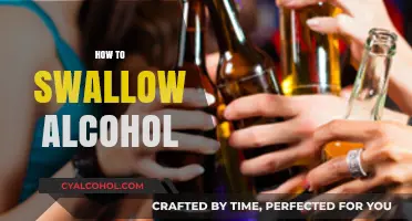 Mastering the Art of Swallowing Alcohol: Tips for Smooth Consumption