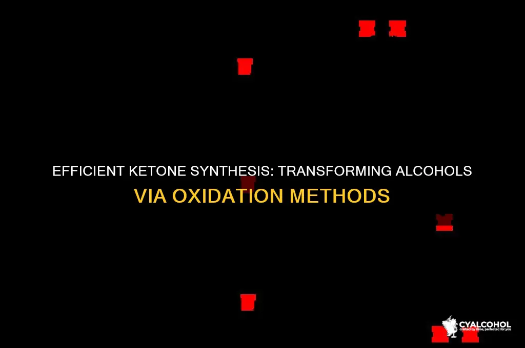 how to synthesize ketone from alcohol