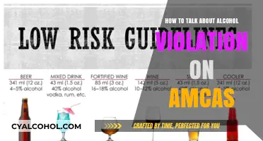 Navigating AMCAS: Discussing Alcohol Violations