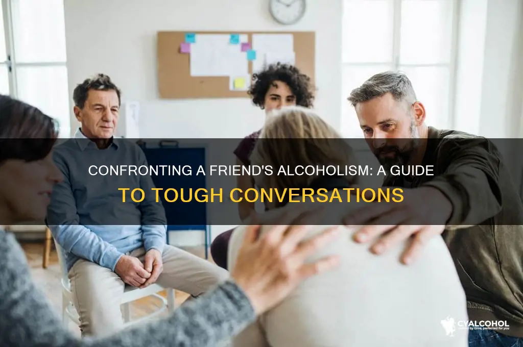 how to talk to a friend about alcoholism