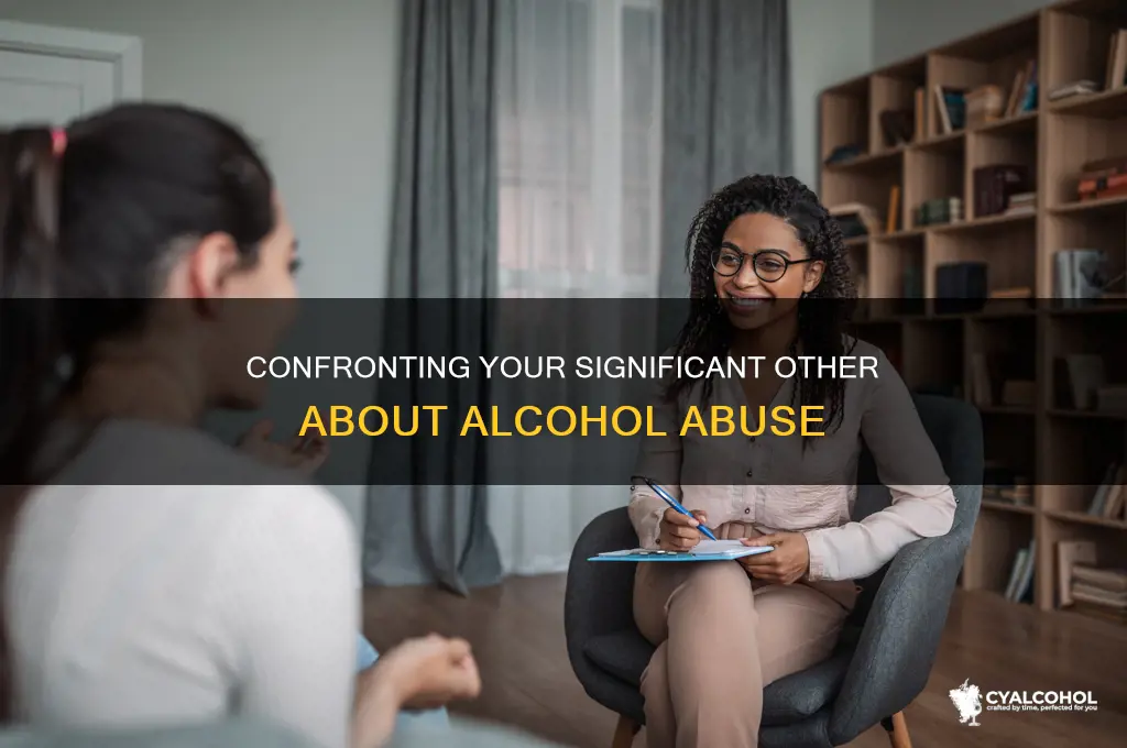 how to talk to significant other about alcohol