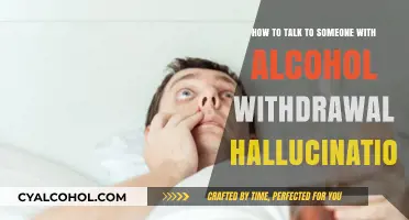 Helping Alcohol Withdrawal: Guide to Hallucinations and Conversations