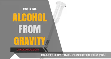 Distinguishing Alcohol Content Through Gravity Measurements: A Practical Guide