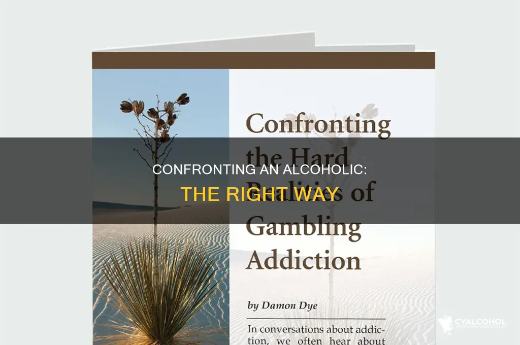 how to tell an alcoholic theyre an alcoholic
