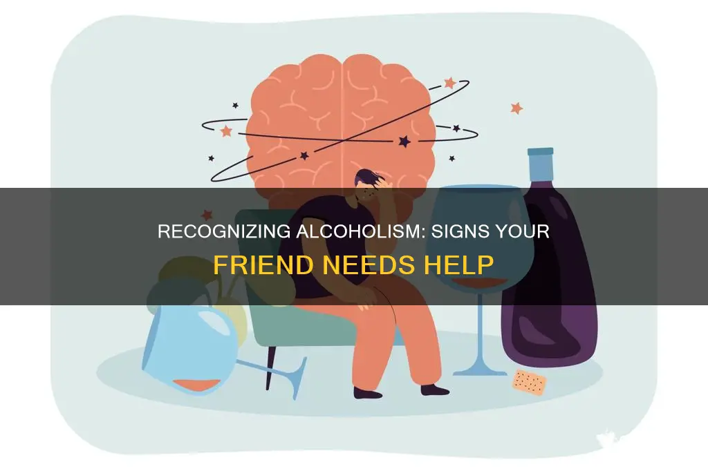 how to tell if a friend is an alcoholic