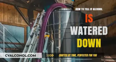 Detecting Watered-Down Alcohol: Quick and Easy Ways