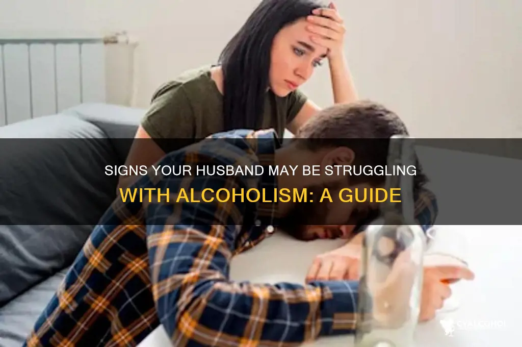 how to tell if husband alcoholic