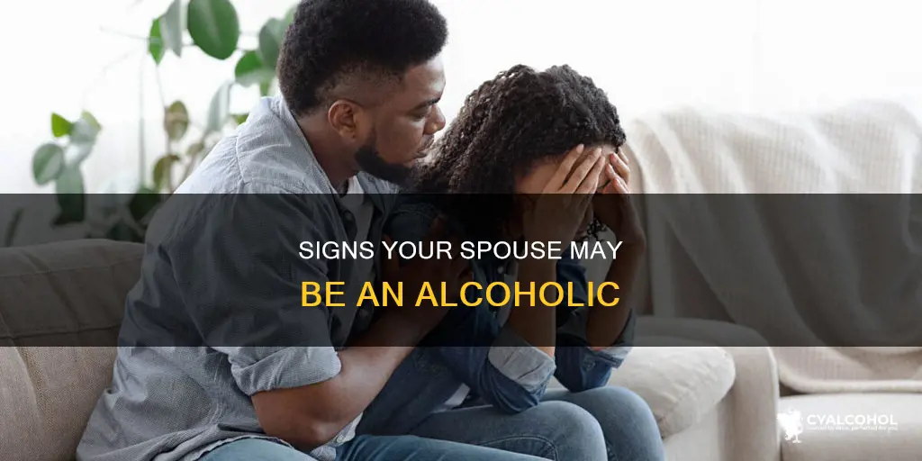 how to tell if you are married to an alcoholic