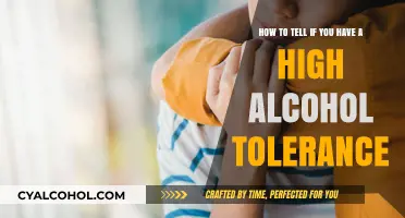 Signs of a High Alcohol Tolerance