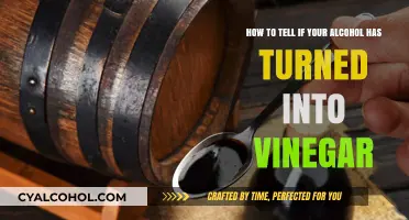 Detecting Vinegar: Signs Your Alcohol Has Turned