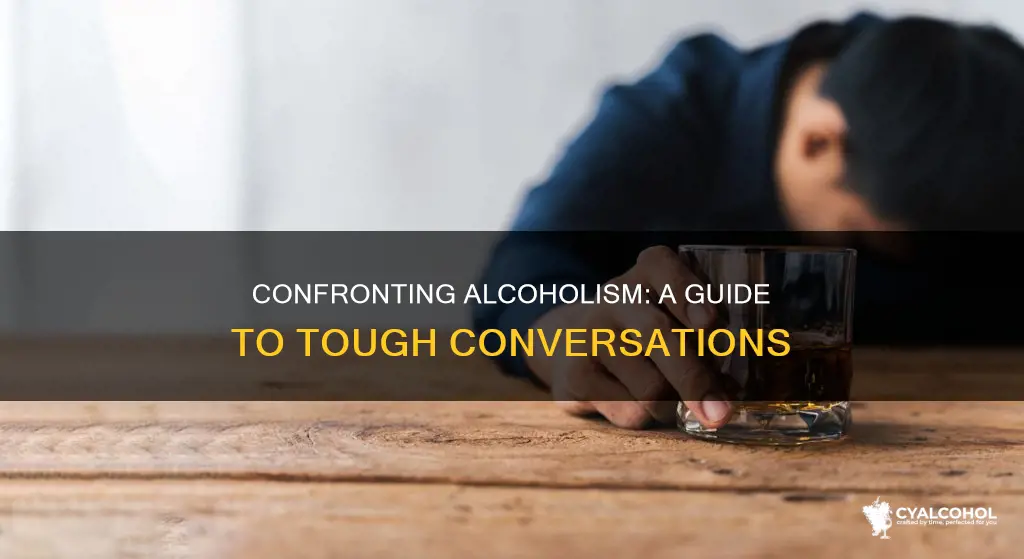 how to tell someone they have a problem with alcohol