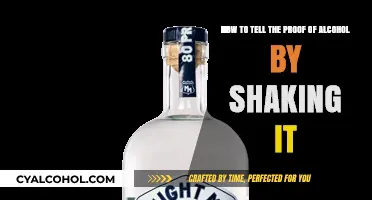 Shaking Alcohol to Determine Proof: A Quick Guide
