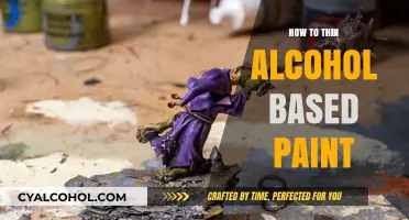 Mastering Alcohol-Based Paint Consistency: Effective Thinning Techniques for Artists