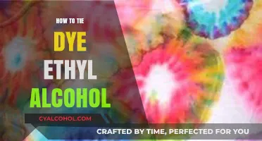 Creative Tie-Dye Techniques: Ethyl Alcohol for Vibrant Fabric Designs