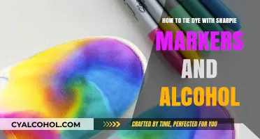Tie-Dye Art: Sharpie Markers and Alcohol Techniques