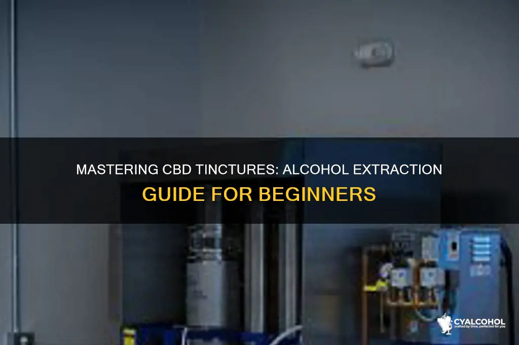 how to tincture cbd with alcohol