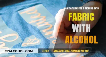 Transferring Photos onto Fabric: The Magic of Alcohol Ink