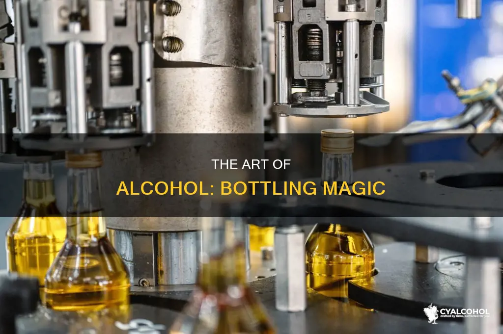 how to transfer the ingredient of alcohol into the bottling