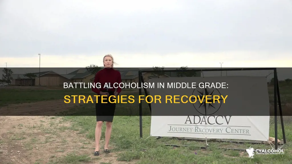 how to treat alcoholism in a middle grade novel