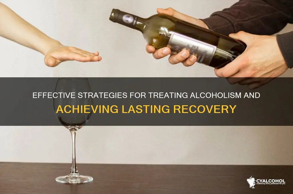 how to treat alcoholism